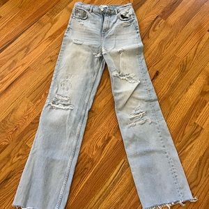 ⭐️ZARA JEANS ZW the 90’s Full Length size 4